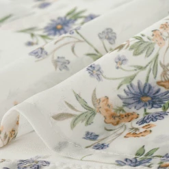 Allegra K Women's Floral Tie Waist Long Sleeve Ruffle Chiffon Dress 15 Allegra K Women's Floral Tie Waist Long Sleeve Ruffle Chiffon Dress