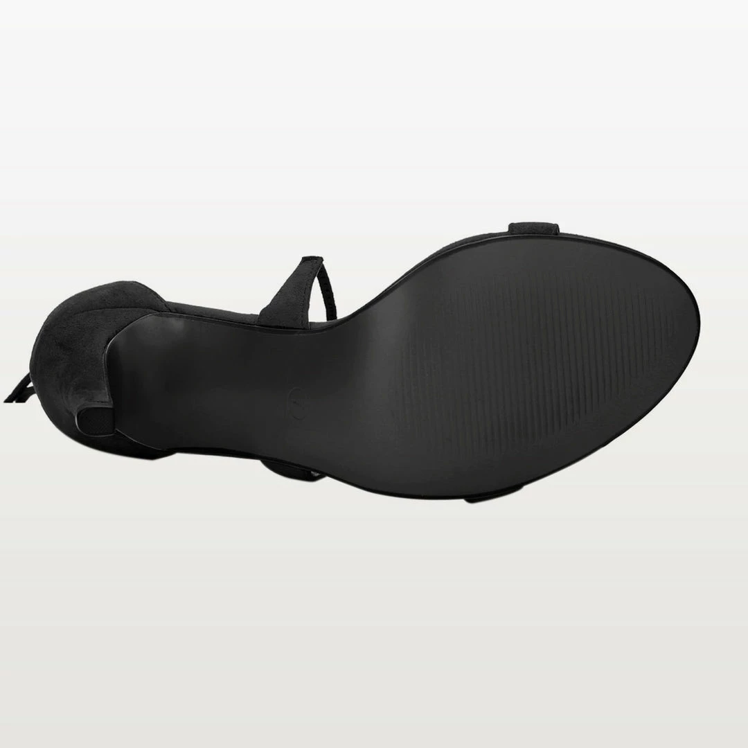 Allegra K Women Open Toe Stiletto High Heel Lace-Up Sandals Shoes 7 Allegra K Women Open Toe Stiletto High Heel Lace-Up Sandals Shoes