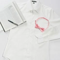 Allegra K Men's Adjustable Bow Tie Neck Pre-tied Solid Party Prom Tuxedo Bowknot Bowtie Accessories