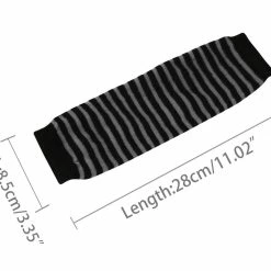 Allegra K Accessories Women's Arm Warmers Winter Knitted Cold Elbow Long Fingerless Gloves