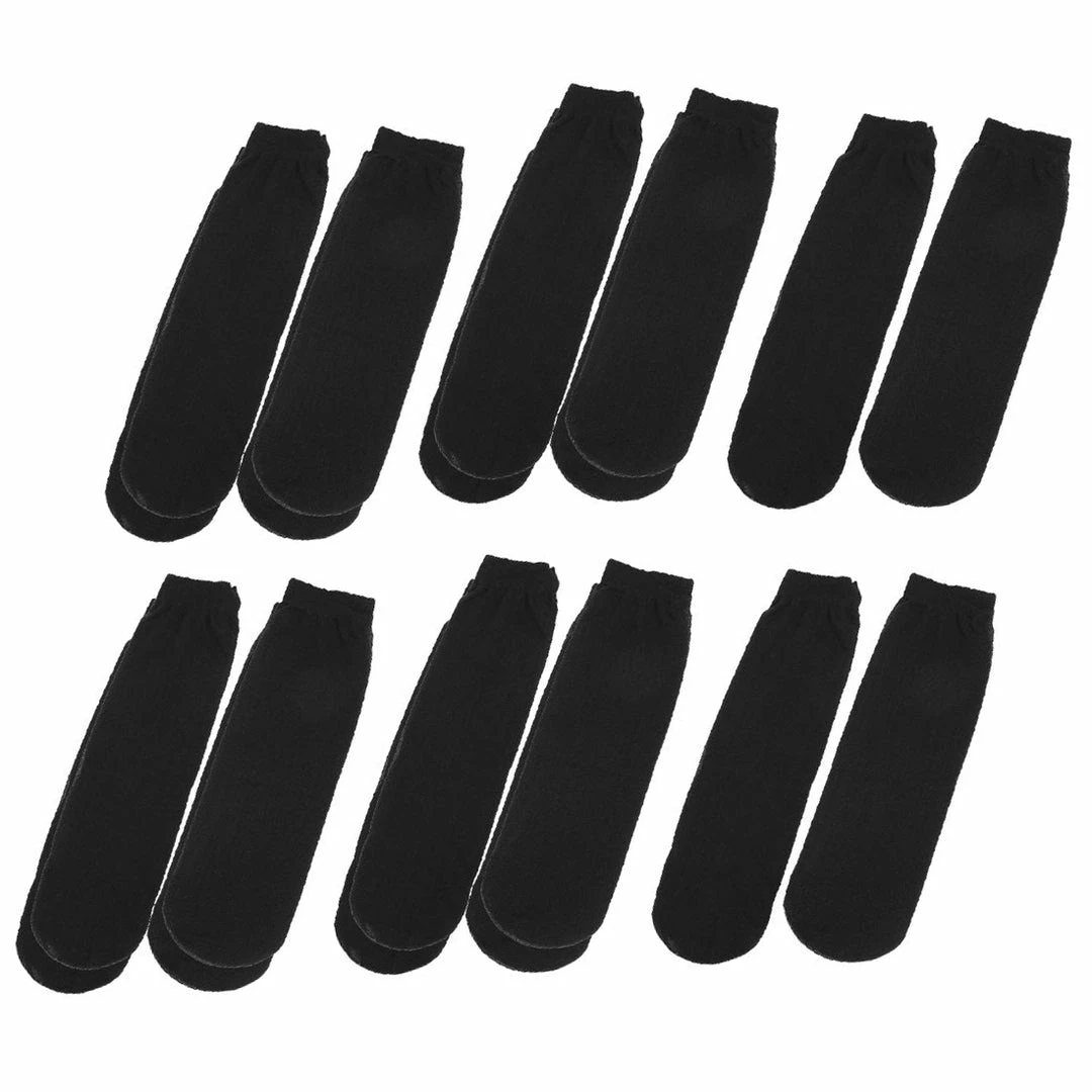 Allegra K 10 Pairs Polyester Fitting Stretchy Sheer Stockings For Man Women Accessories 4 Allegra K 10 Pairs Polyester Fitting Stretchy Sheer Stockings For Man Women Accessories