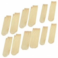 Allegra K 10 Pairs Polyester Fitting Stretchy Sheer Stockings For Man Women Accessories 7 Allegra K 10 Pairs Polyester Fitting Stretchy Sheer Stockings For Man Women Accessories