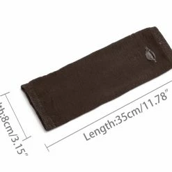 Allegra K Ladies Autumn Knitted Arm Warmmers Thumbhole Long Fingerless Gloves Pair