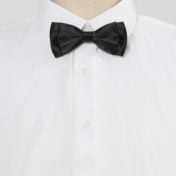 Allegra K Men's Adjustable Bow Tie Neck Pre-tied Solid Party Prom Tuxedo Bowknot Bowtie Accessories
