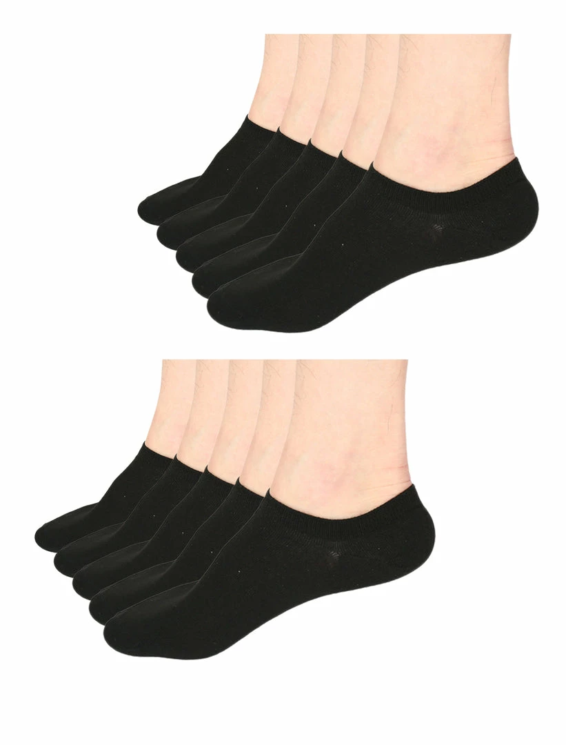 Allegra K Accessories Elastic Cuff Low Cut Design Ankle Socks 10 Pairs 9 Allegra K Accessories Elastic Cuff Low Cut Design Ankle Socks 10 Pairs