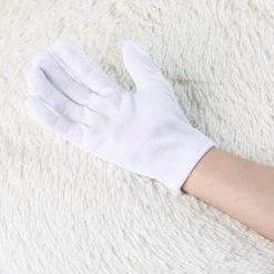 Allegra K Women Party Wedding Police Etiquette Conductor Fullfinger Gloves Pair