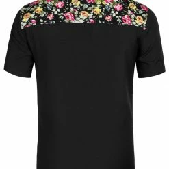 Allegra K 1310 8838 Men Summer Floral Print Pocket Short Sleeve Button Down Hawaiian Shirt 103 Allegra K 1310 8838 Men Summer Floral Print Pocket Short Sleeve Button Down Hawaiian Shirt