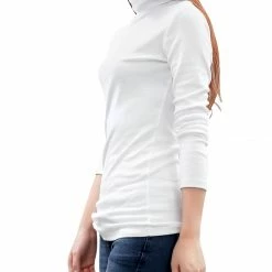 Allegra K Long Sleeves Turtle Neck Slim Top 49 Allegra K Long Sleeves Turtle Neck Slim Top