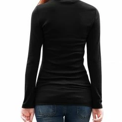Allegra K Long Sleeves Turtle Neck Slim Top 43 Allegra K Long Sleeves Turtle Neck Slim Top