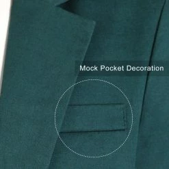 Allegra K Men's Notched Lapel Button Slim Fit Casual Lightweight Sport Coats Blazer