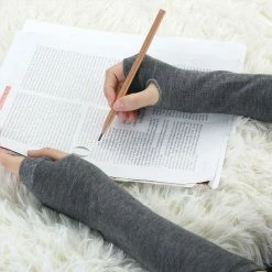 Allegra K Accessories Woman Elastic Fingerless Elbow Length Arm Hand Warmers Gloves 1 Pairs 27 Allegra K Accessories Woman Elastic Fingerless Elbow Length Arm Hand Warmers Gloves 1 Pairs