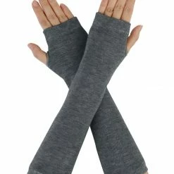 Allegra K Accessories Woman Elastic Fingerless Elbow Length Arm Hand Warmers Gloves 1 Pairs 22 Allegra K Accessories Woman Elastic Fingerless Elbow Length Arm Hand Warmers Gloves 1 Pairs