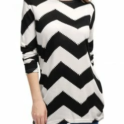 Allegra K Women's Round Neck Contrast Color Knitted Shirts Long Sleeve Sweater Tops 40 Allegra K Women's Round Neck Contrast Color Knitted Shirts Long Sleeve Sweater Tops