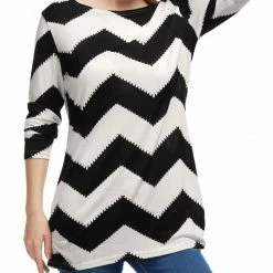 Allegra K Women's Round Neck Contrast Color Knitted Shirts Long Sleeve Sweater Tops 41 Allegra K Women's Round Neck Contrast Color Knitted Shirts Long Sleeve Sweater Tops