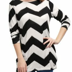 Allegra K Women's Round Neck Contrast Color Knitted Shirts Long Sleeve Sweater Tops 39 Allegra K Women's Round Neck Contrast Color Knitted Shirts Long Sleeve Sweater Tops