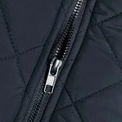 Allegra K Woman Zip Up Front Stand Collar Slant Pockets Quilted Padded Vest Women 195 Allegra K Woman Zip Up Front Stand Collar Slant Pockets Quilted Padded Vest Women