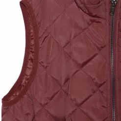 Allegra K Woman Zip Up Front Stand Collar Slant Pockets Quilted Padded Vest Women 188 Allegra K Woman Zip Up Front Stand Collar Slant Pockets Quilted Padded Vest Women