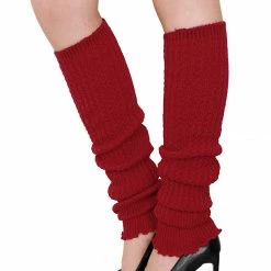 Allegra K Women's Ruffled Cuff Over Knee Length Knitted Leg Warmers Accessories 20 Allegra K Women's Ruffled Cuff Over Knee Length Knitted Leg Warmers Accessories