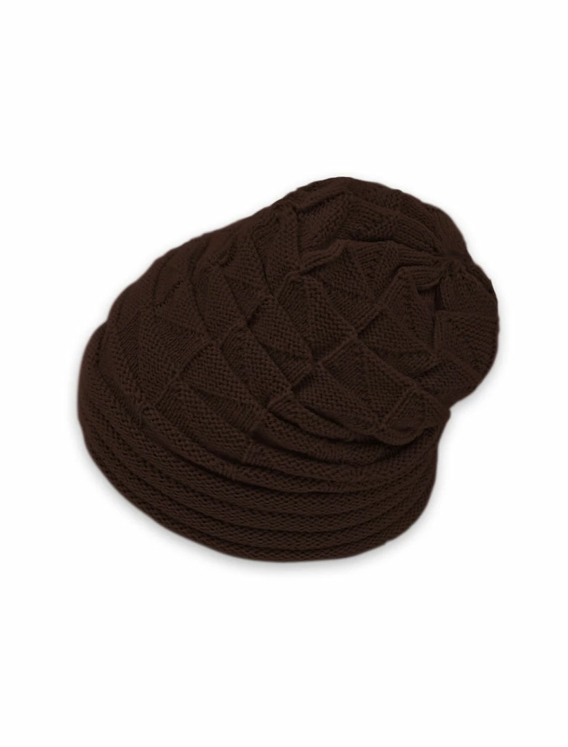 Allegra K Accessories 1606-D221 Unisex Slouchy Pattern Stretchy Knitted Beanie Hat 5 Allegra K Accessories 1606-D221 Unisex Slouchy Pattern Stretchy Knitted Beanie Hat