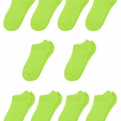 Allegra K Ladies And Low Cut Stretch Cuffs Ankle High Socks 10 Pairs Accessories