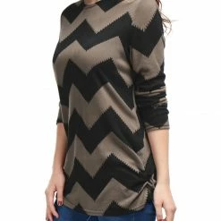 Allegra K Women's Round Neck Contrast Color Knitted Shirts Long Sleeve Sweater Tops 35 Allegra K Women's Round Neck Contrast Color Knitted Shirts Long Sleeve Sweater Tops