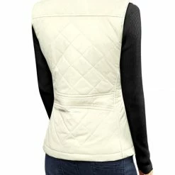 Allegra K Woman Zip Up Front Stand Collar Slant Pockets Quilted Padded Vest Women 175 Allegra K Woman Zip Up Front Stand Collar Slant Pockets Quilted Padded Vest Women