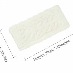 Allegra K Women's Wrist Warmer Stretchy Elastic Thumb Winter Knitted Fingerless Gloves Accessories