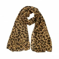 Allegra K Chiffon Cat Kitten Print Graffiti Style Wrap Stole Shawl Scarf Accessories