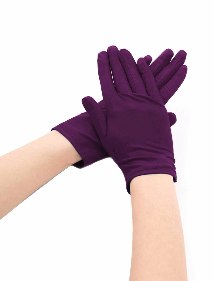 Allegra K Women Wrist Length Matte Full Finger Stretchy Gloves 5 Pairs Accessories 4 Allegra K Women Wrist Length Matte Full Finger Stretchy Gloves 5 Pairs Accessories