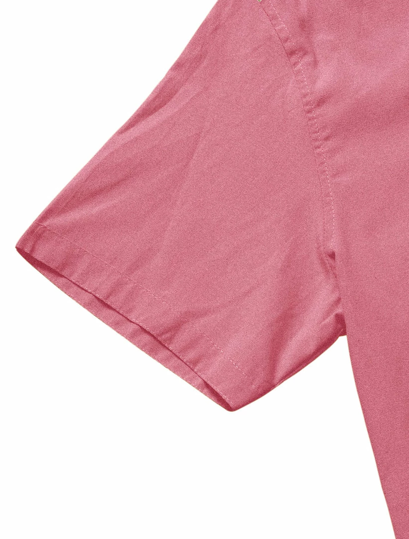 Allegra K 1310 8838 Men Summer Floral Print Pocket Short Sleeve Button Down Hawaiian Shirt 29 Allegra K 1310 8838 Men Summer Floral Print Pocket Short Sleeve Button Down Hawaiian Shirt