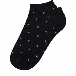 Allegra K Dots Pattern Stretchy Ankle Length Short Socks 10 Pairs 7-9 Accessories
