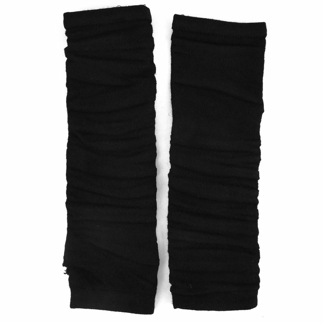 Allegra K Accessories Woman Elastic Fabric Fingerless Arm Warmers Long Gloves Pair 5 Allegra K Accessories Woman Elastic Fabric Fingerless Arm Warmers Long Gloves Pair
