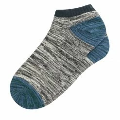 Allegra K Accessories Men Low Cut Elastic Cuffs Ankle Length Short Socks 5 Pairs 10-13