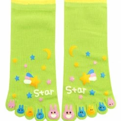 Allegra K Unisex Letters Rabbit Stars Pattern Ankle Full Toe Socks Accessories 18 Allegra K Unisex Letters Rabbit Stars Pattern Ankle Full Toe Socks Accessories