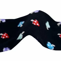 Allegra K Accessories Women Ankle Length Mushrooms Pattern Stretchy Toe Socks