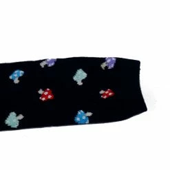 Allegra K Accessories Women Ankle Length Mushrooms Pattern Stretchy Toe Socks