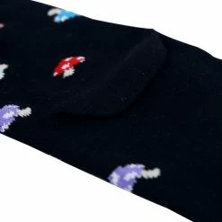 Allegra K Accessories Women Ankle Length Mushrooms Pattern Stretchy Toe Socks