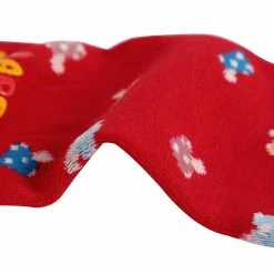 Allegra K Accessories Women Ankle Length Mushrooms Pattern Stretchy Toe Socks