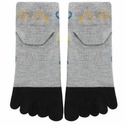 Allegra K Women Heart Cartoon Pattern Elastic Cuffs Stretchy Toe Socks