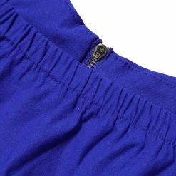 Allegra K Women's Strapless Exposed Zipper Front Tube Mini Party A-Line Dress