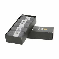 Allegra K Accessories Men 5 Pack Ankle High Breathable Dress Crew Socks