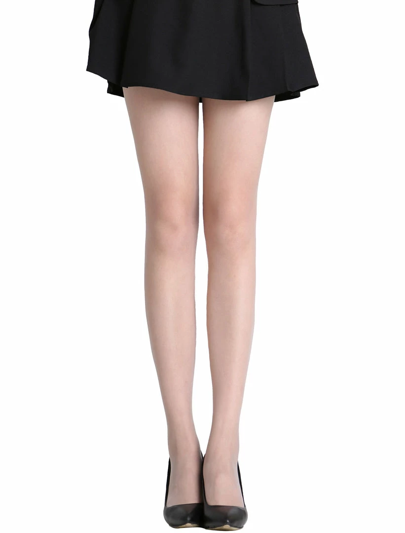 Allegra K Accessories Women Elastic Waist Stretchy Thin Reinforced Top Footed Pantyhose 4 Allegra K Accessories Women Elastic Waist Stretchy Thin Reinforced Top Footed Pantyhose