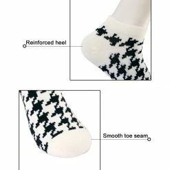 Allegra K 4A-1 Low Cut Printed Ankle Length Short Socks 10 Pairs Accessories