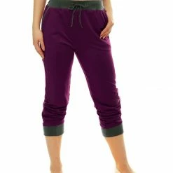 Allegra K Women's Drawstring Jogger Light Soft Stretch Pockets Pants
