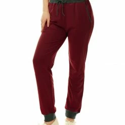 Allegra K Women's Drawstring Jogger Light Soft Stretch Pockets Pants