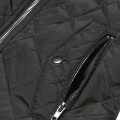 Allegra K Woman Zip Up Front Stand Collar Slant Pockets Quilted Padded Vest Women 155 Allegra K Woman Zip Up Front Stand Collar Slant Pockets Quilted Padded Vest Women