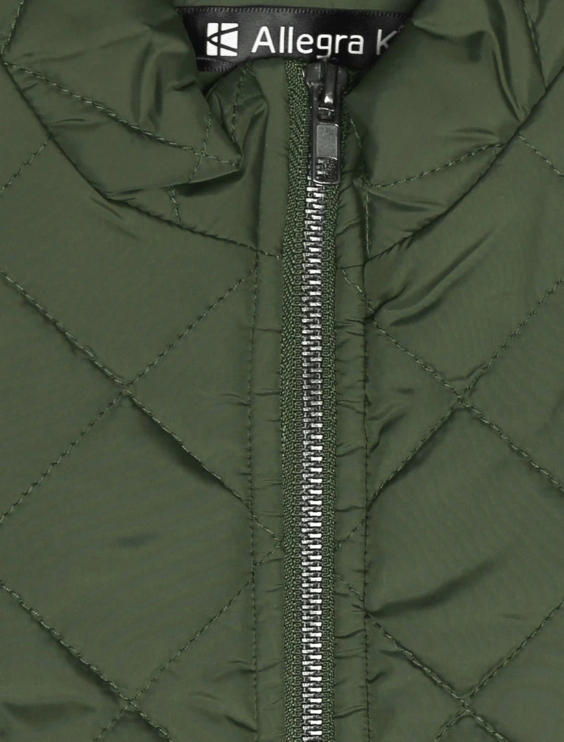 Allegra K Woman Zip Up Front Stand Collar Slant Pockets Quilted Padded Vest Women 52 Allegra K Woman Zip Up Front Stand Collar Slant Pockets Quilted Padded Vest Women