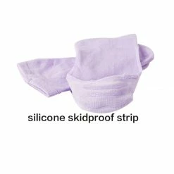 Allegra K Women Low Cut No Show Heel Grip Toeless Boat Socks 6 Pairs 10-12