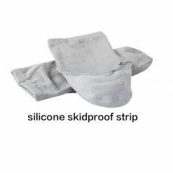 Allegra K Women Low Cut No Show Heel Grip Toeless Boat Socks 6 Pairs 10-12