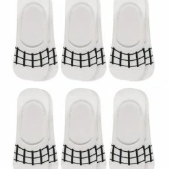 Allegra K Nonslip Low Cut No Show Printed Boat Socks 6 Pairs Accessories 22 Allegra K Nonslip Low Cut No Show Printed Boat Socks 6 Pairs Accessories